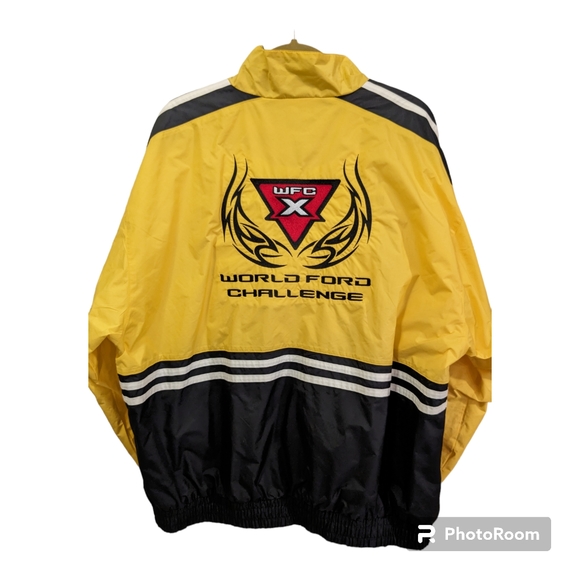 Speed Zone Race Gear World Ford Challenge X Nylon Jacket Men's Size XL - Picture 2 of 6